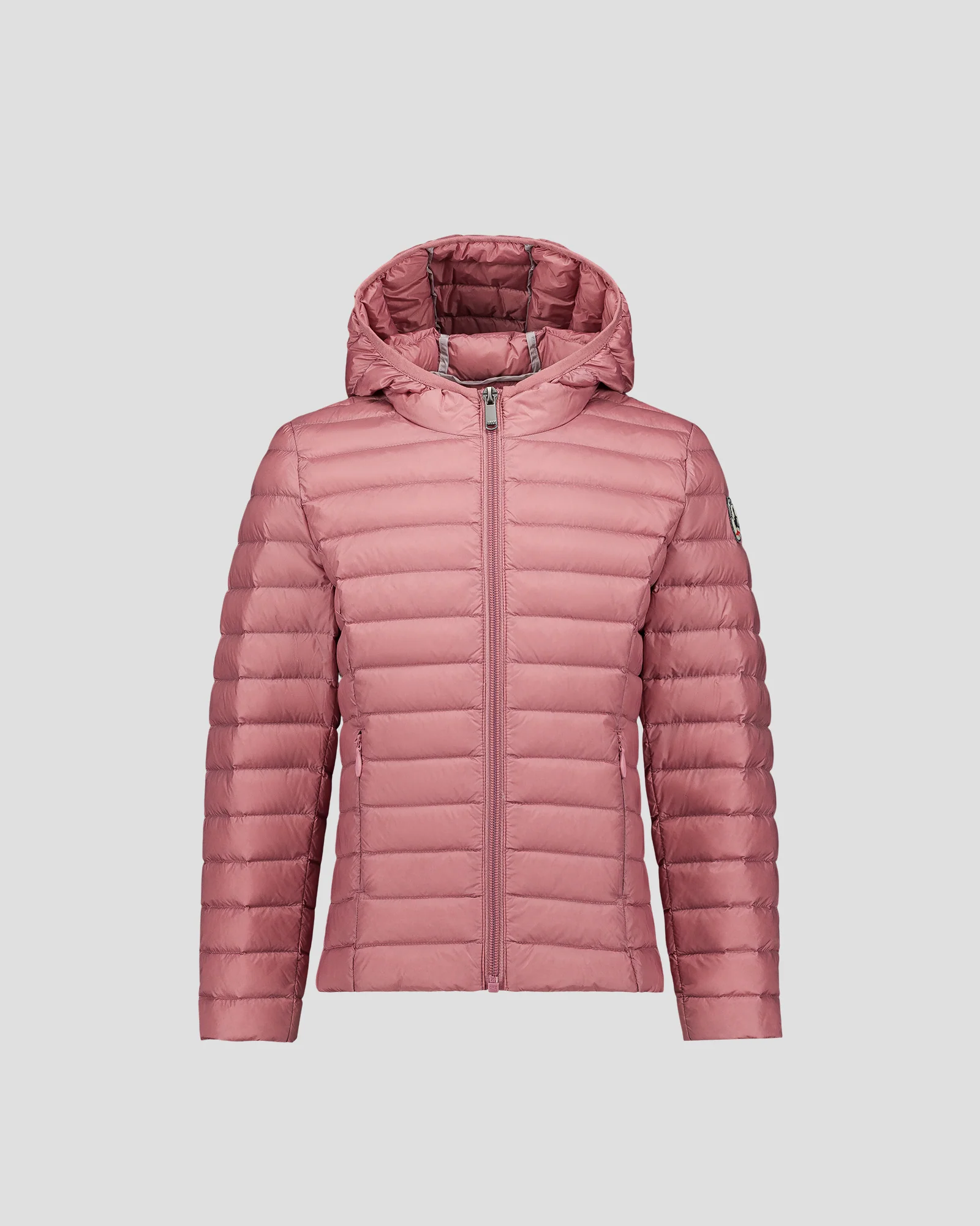 Doudoune légère à capuche enfant Rose antique Carla