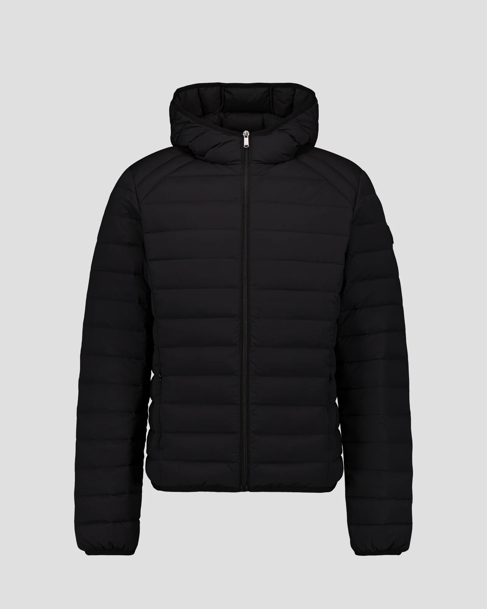 Doudoune légère stretch à capuche Noir Frantz