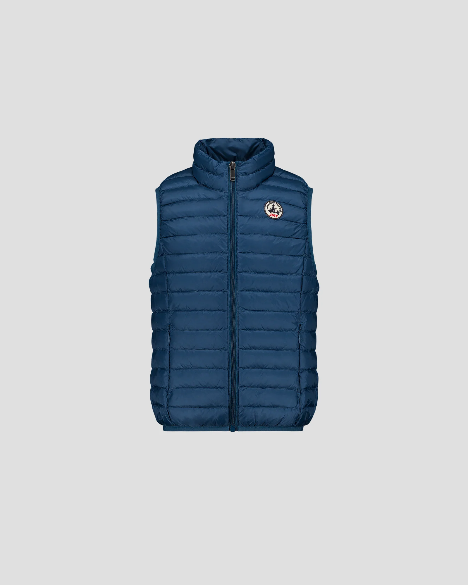 Doudoune sans manches enfant Bleu jeans Zoe