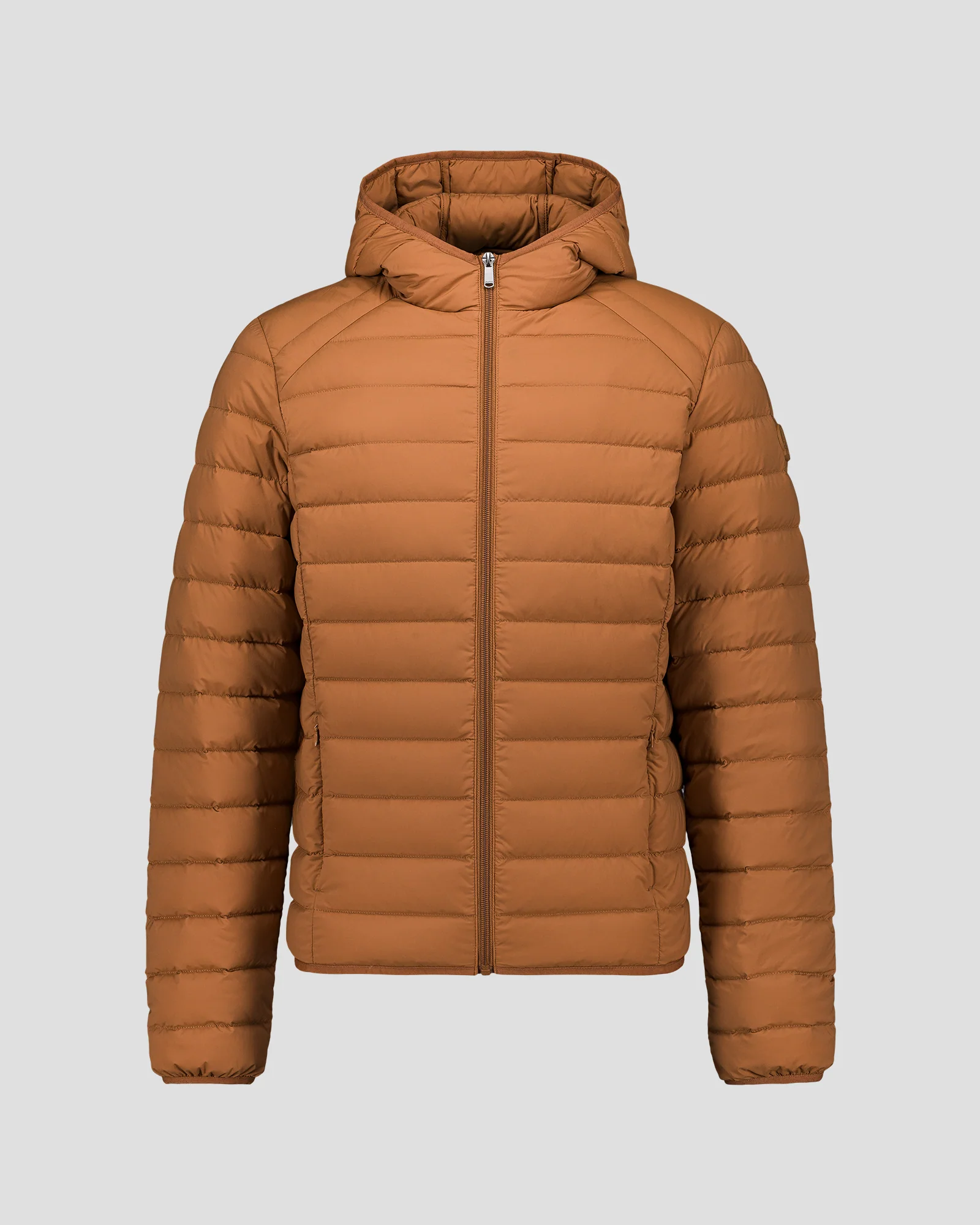 Doudoune légère stretch à capuche Sucre roux Frantz