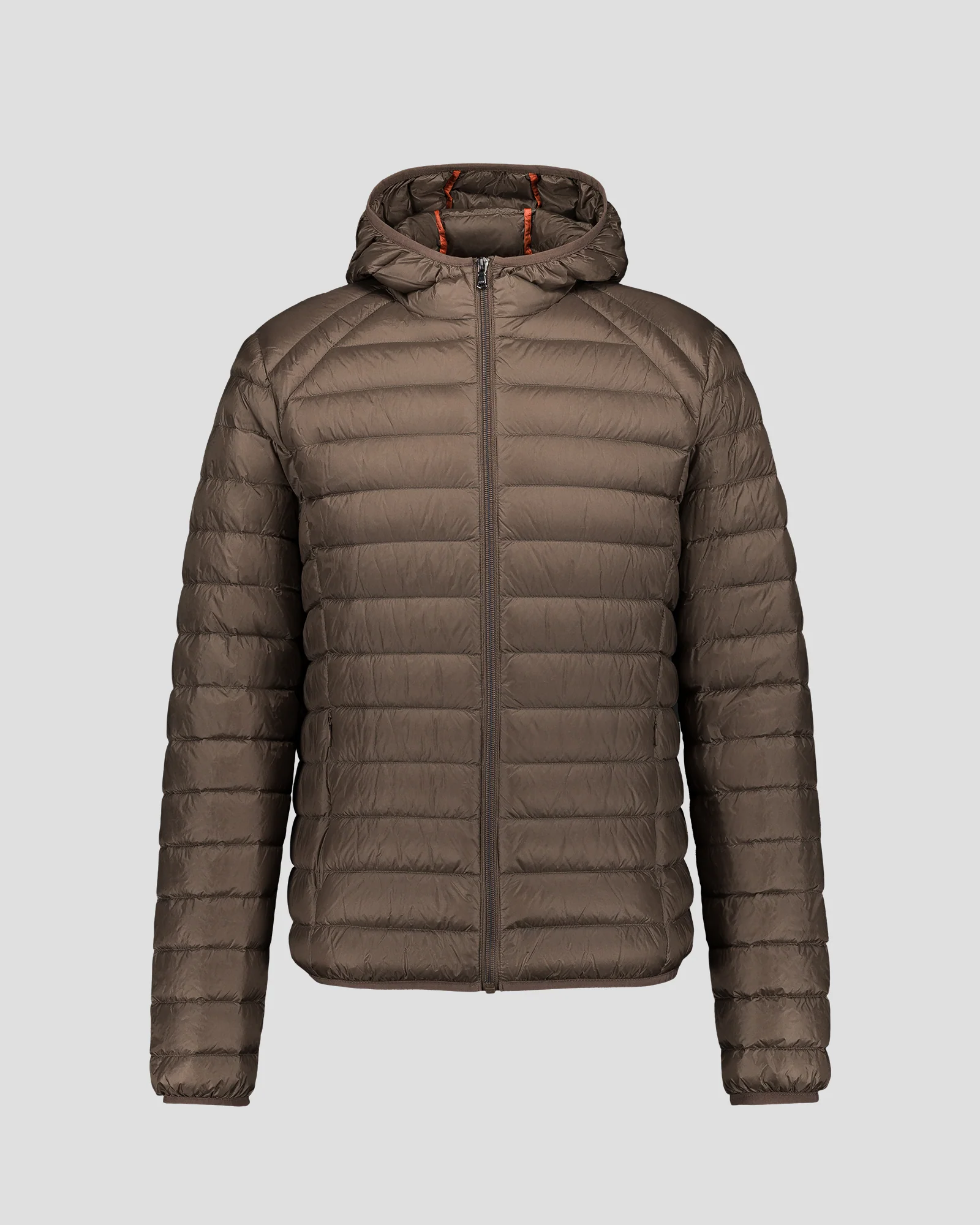 Doudoune légère à capuche Taupe Nico