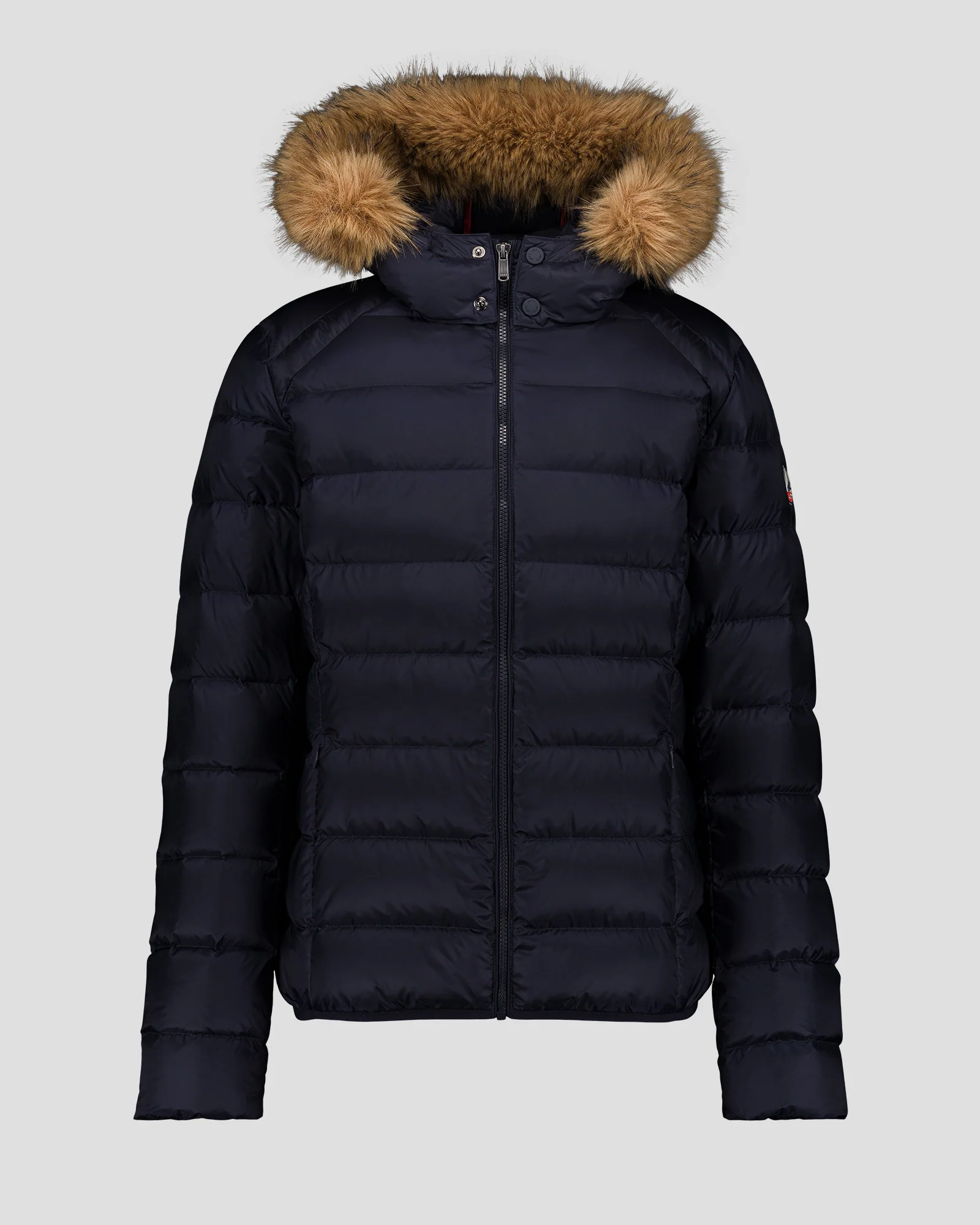 Doudoune à capuche Grand Froid Marine Prestige