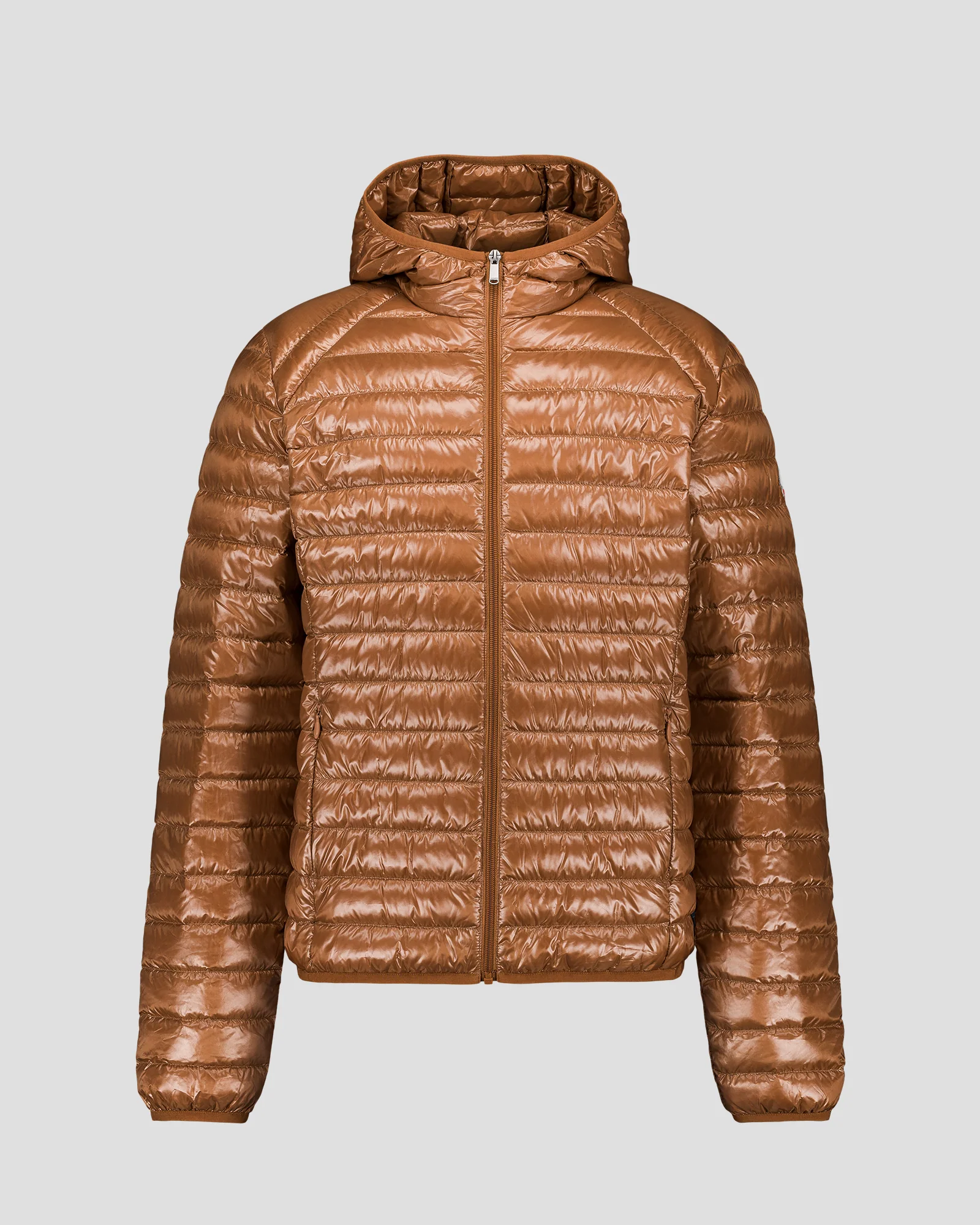 Doudoune légère à capuche Sucre roux Nico shiny
