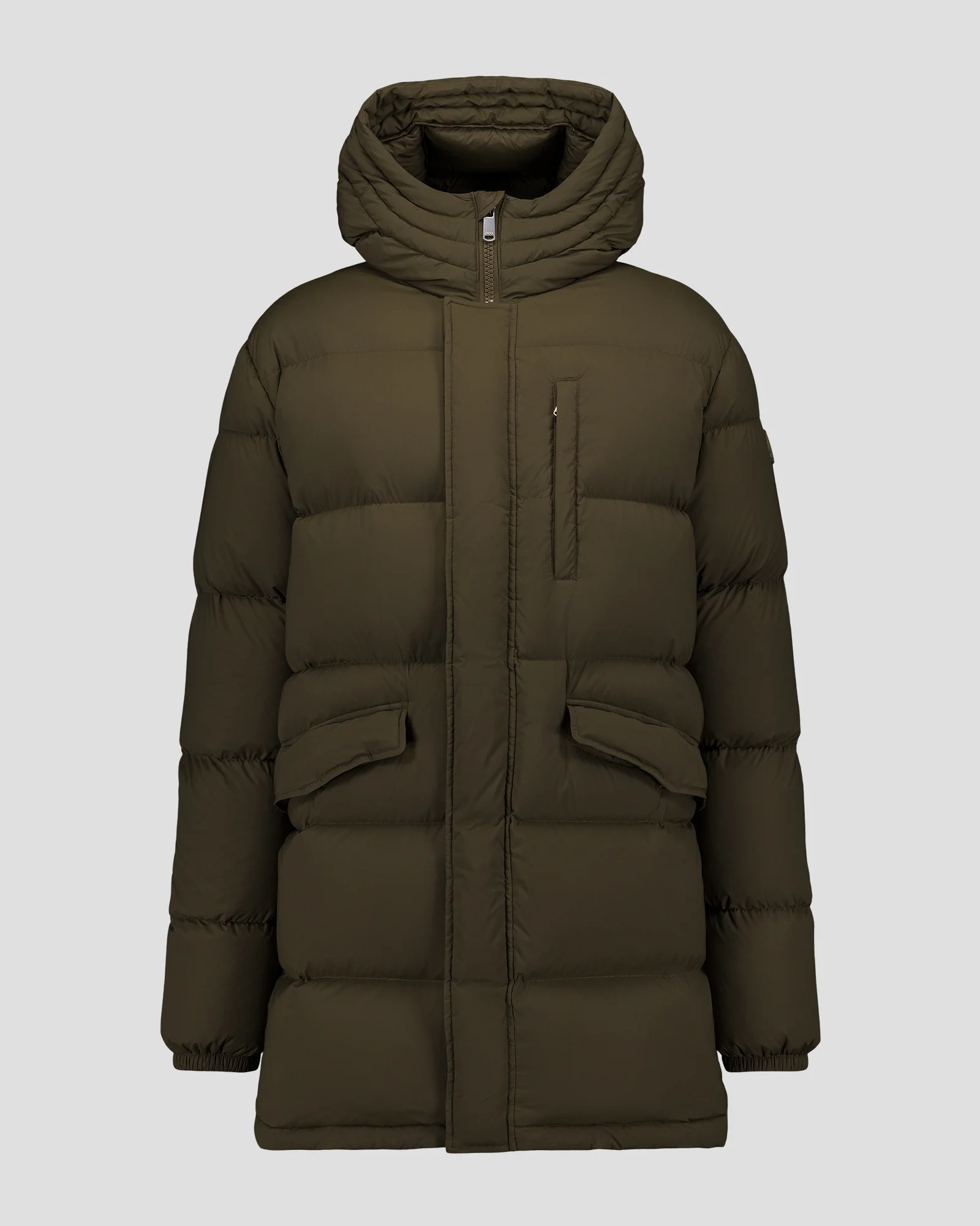 Doudoune Grand Froid stretch mi-longue Army Scott