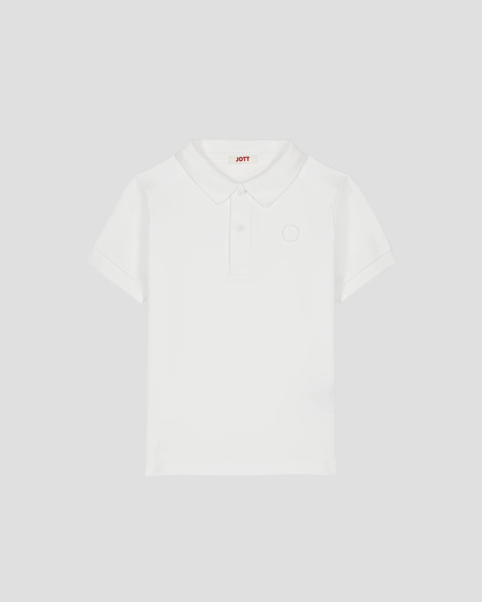 Polo enfant en coton Blanc Ciro