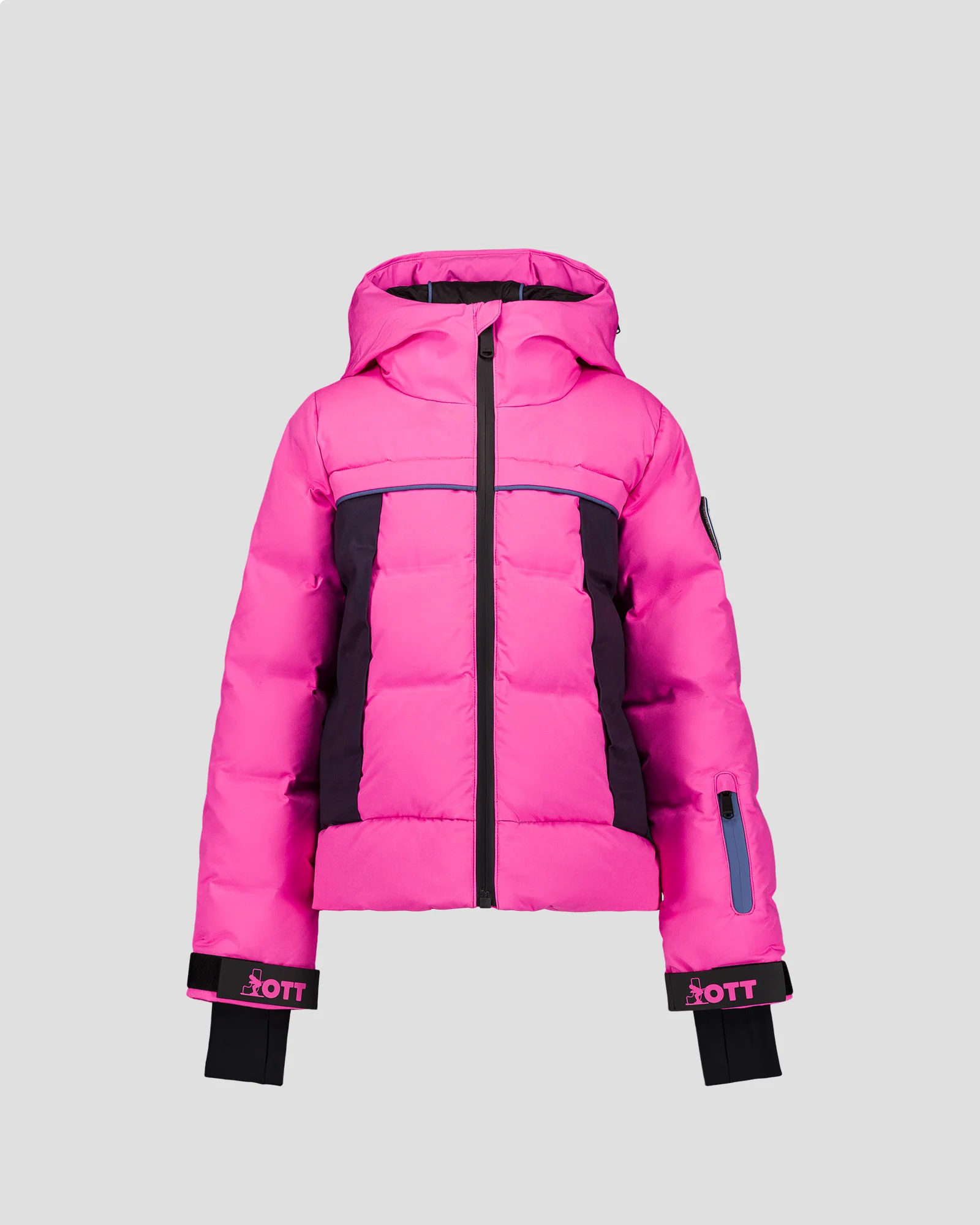 Doudoune ski enfant Grand froid Rose électrique Cembros