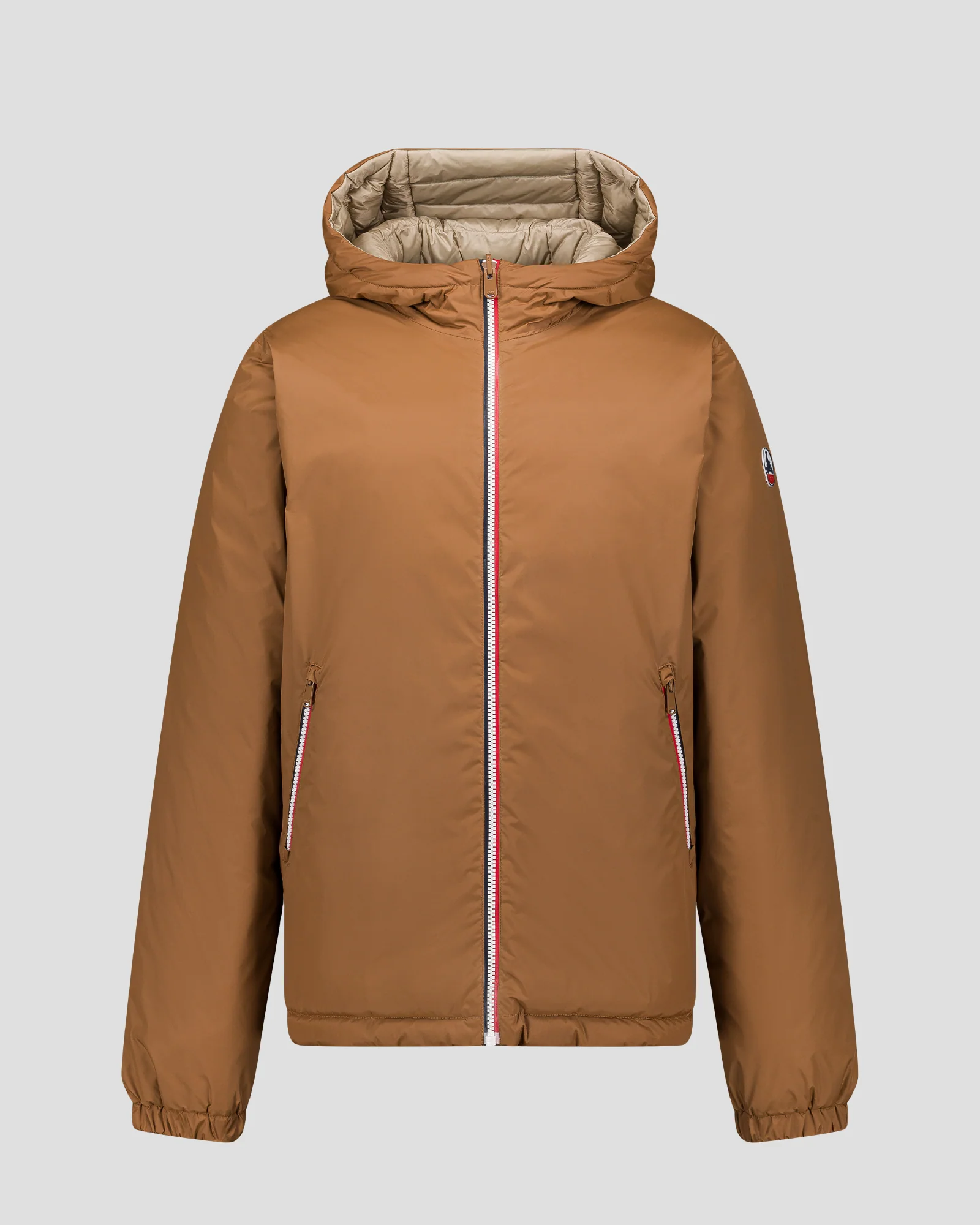 Doudoune réversible Sucre roux/beige Brummen