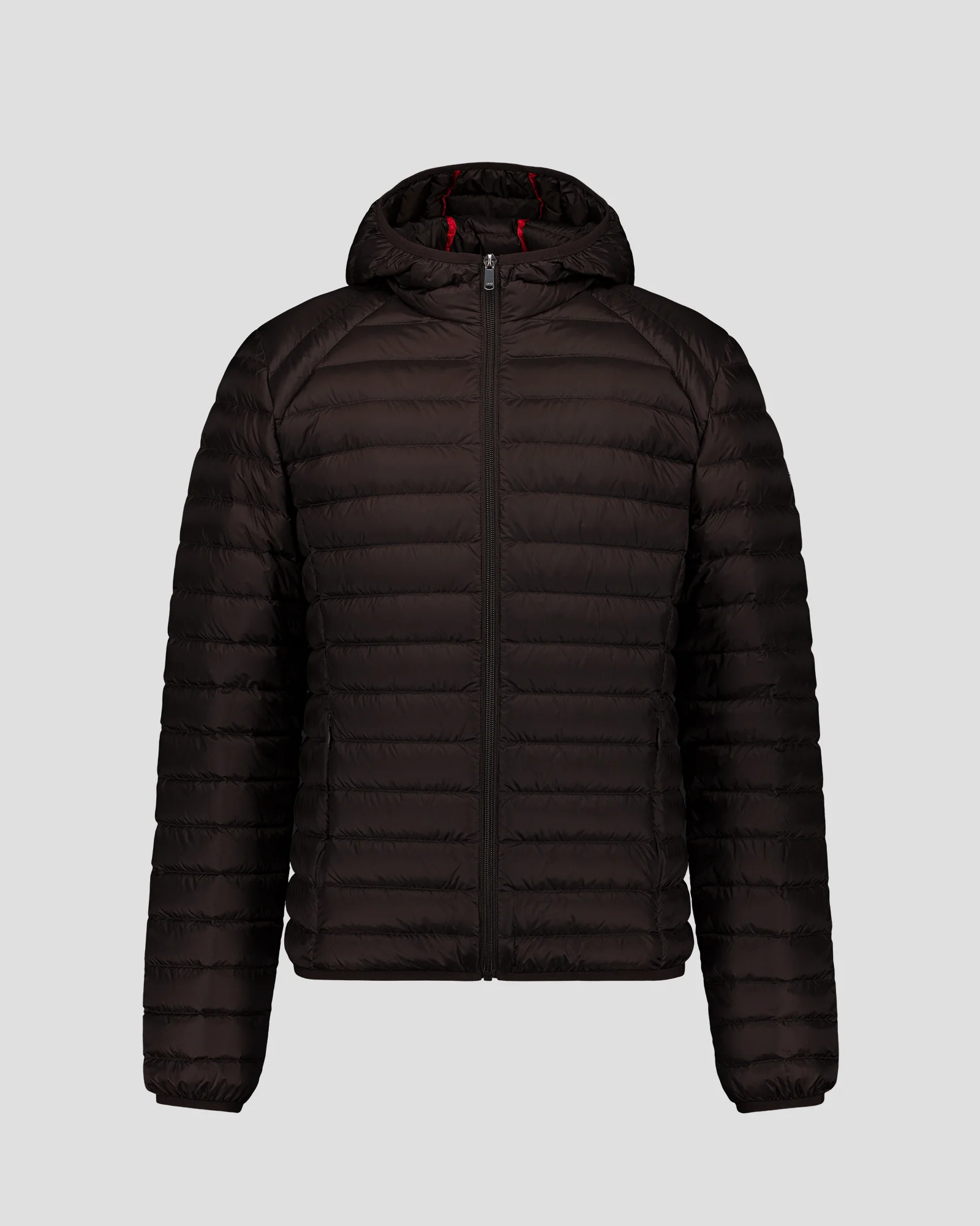 Doudoune légère à capuche Café noir Nico